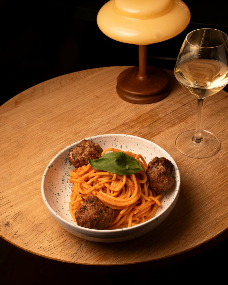 Spaghetti et polpette au sugo — Nonno San